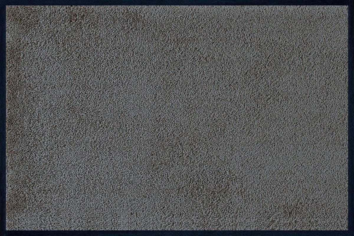 Stunq® Duurzame en Absorberende Entree Mat van Katoen en Polypropyleen - 40x60 cm - Zwart en Grijs