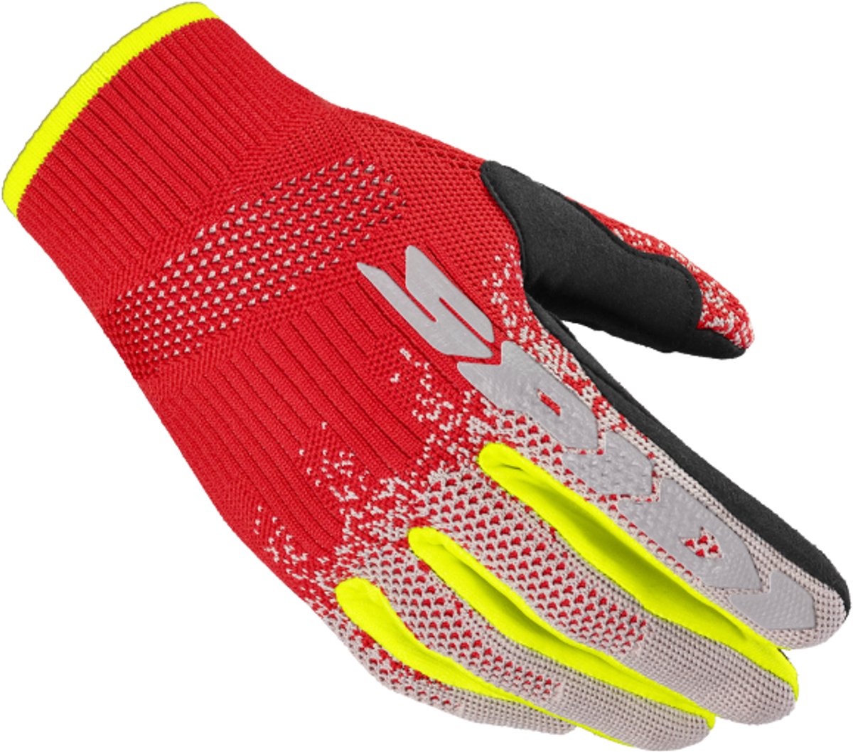 Spidi X-Knit Black Red Motorcycle Gloves