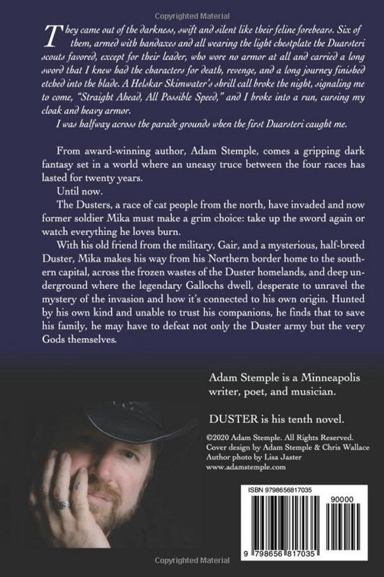 Duster: A Grimdark Novel of Dead Gods, Old Heroes, and a World at War van Merkloos — afbeelding 2