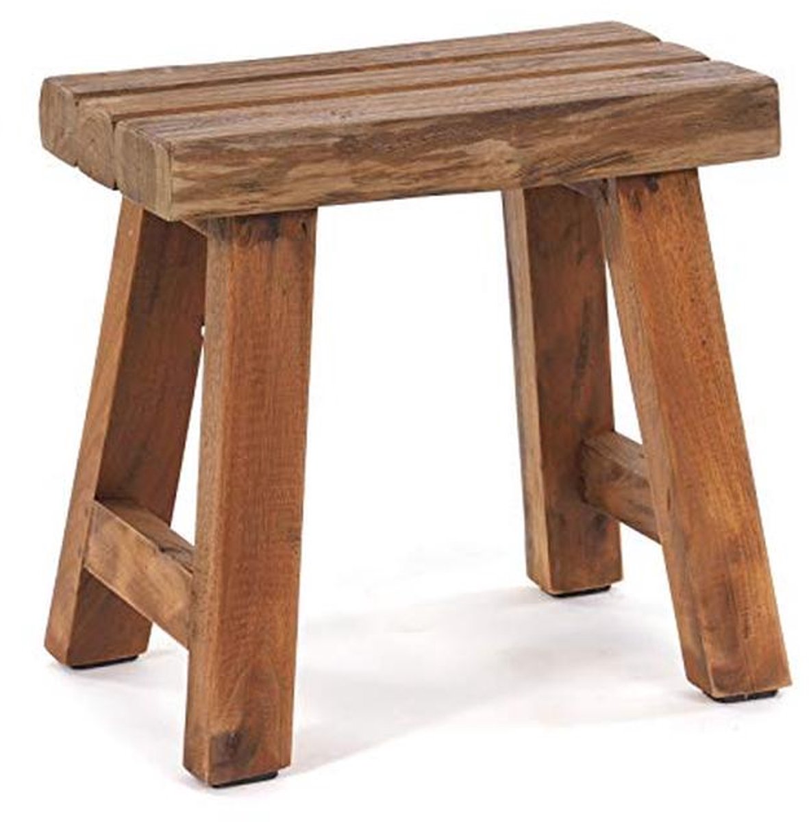 Houten Design Kruk "Rustiek" - Gerecycled Hout
