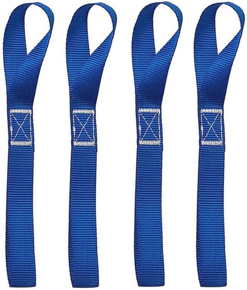 Zachte Lussen Straps Voor Motorfietsen - 4 Stuks Heavy Duty 2,5x40cm