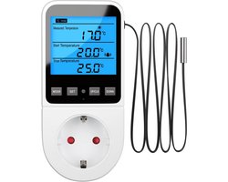 Digitale Plug-in Temperatuurregelaar voor Koeling en Verwarming