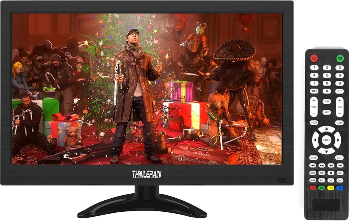 13,3 Inch Draagbare Monitor 1366x768 LED HDMI VGA BNC AV VESA voor PC Raspberry Pi