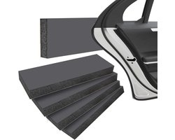 Pack van 4 - Auto Deurbumpers - Wandbeschermers - Zelfklevend voor Garage - Auto Deur Bescherming (30 x 10 x 3 cm)