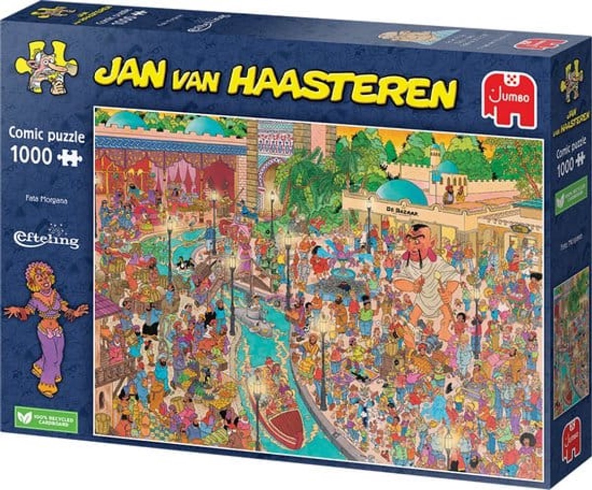 Jan van Haasteren - Efteling Fata Morgana Puzzel 1000 Stukjes