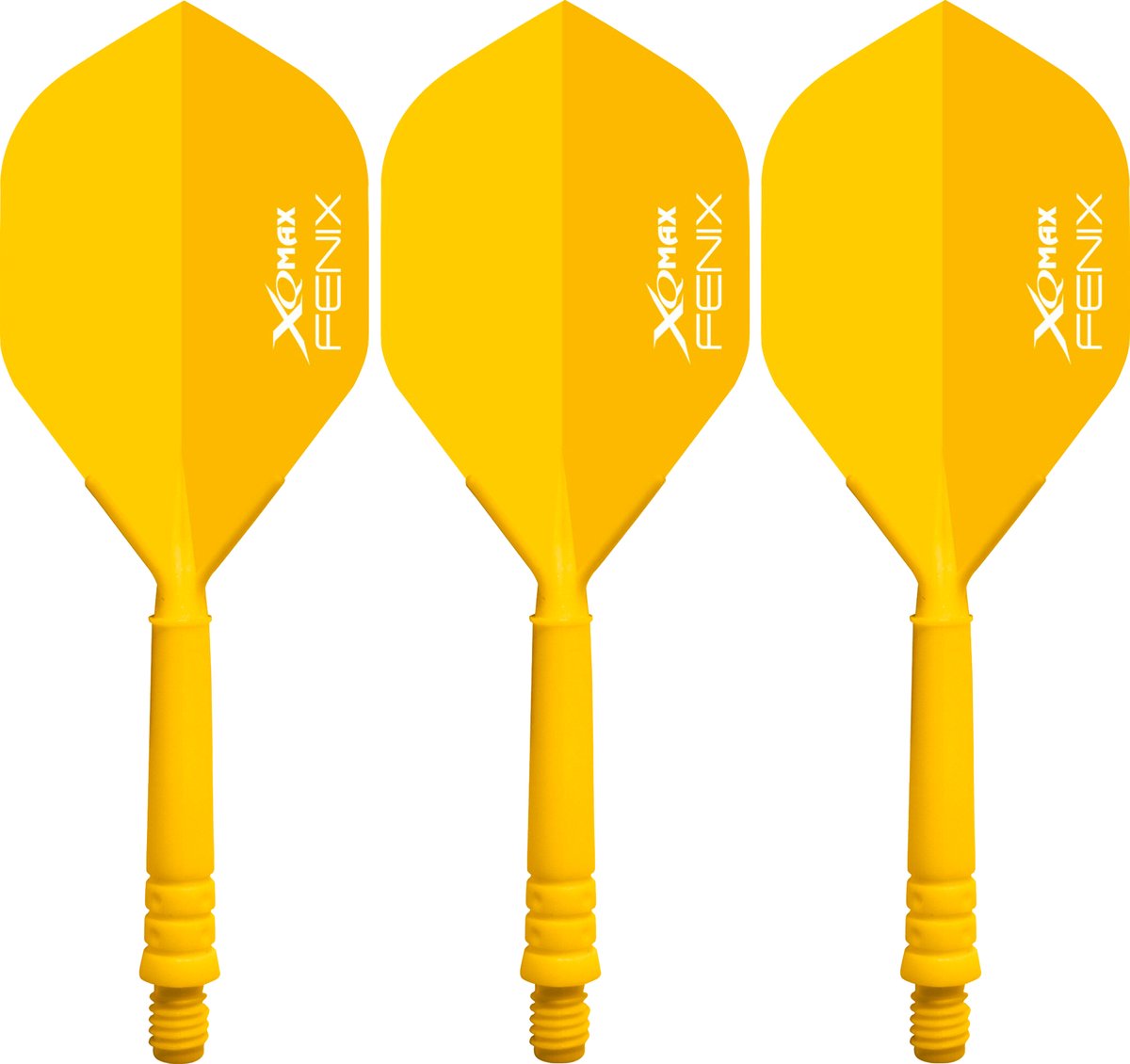 XQ Max Fenix Bar Flights Yellow Standard - Dart Flights