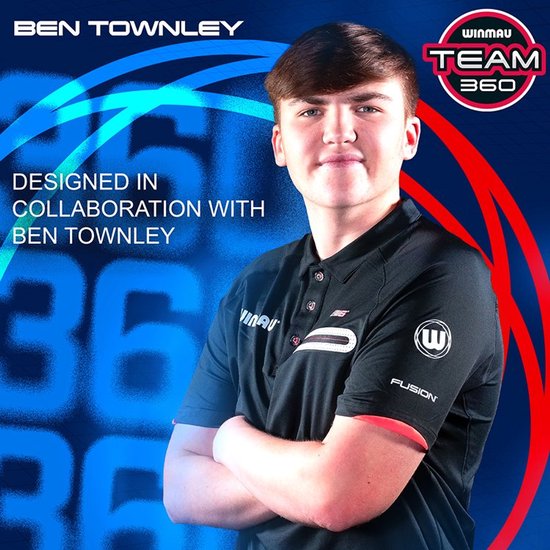 Winmau Team 360 Ben Townley 90% - Dartpijlen van Winmau — afbeelding 4