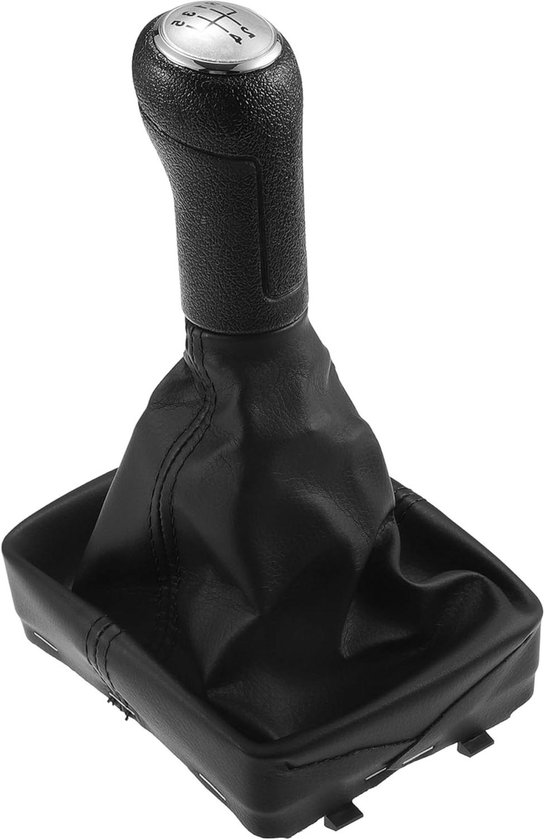 Remplacement Pommeau Original Pommeau Levier Vitesse Cuir Hacreyatu - 5 Vitesses - Pour Seat Leon MK1 Toledo MK2 1998-2005 Accessoire Auto Intérieur