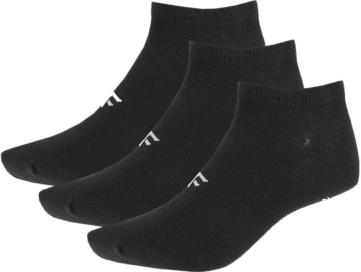 4F Sokken Dames 3-Pack Zwart