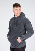 Gorilla Wear Crowley Heren Oversized Hoodie - Washed Grijs - S