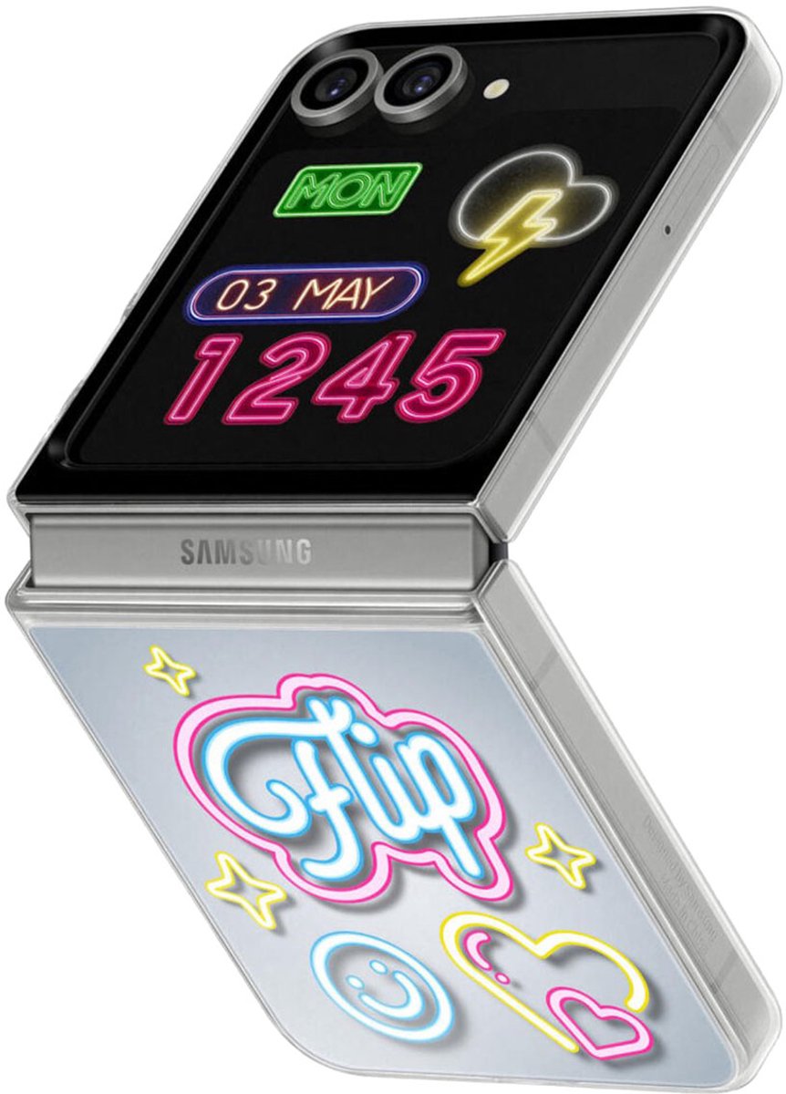 Samsung Galaxy Z Flip6 hoesje - Flipsuit case - Transparant