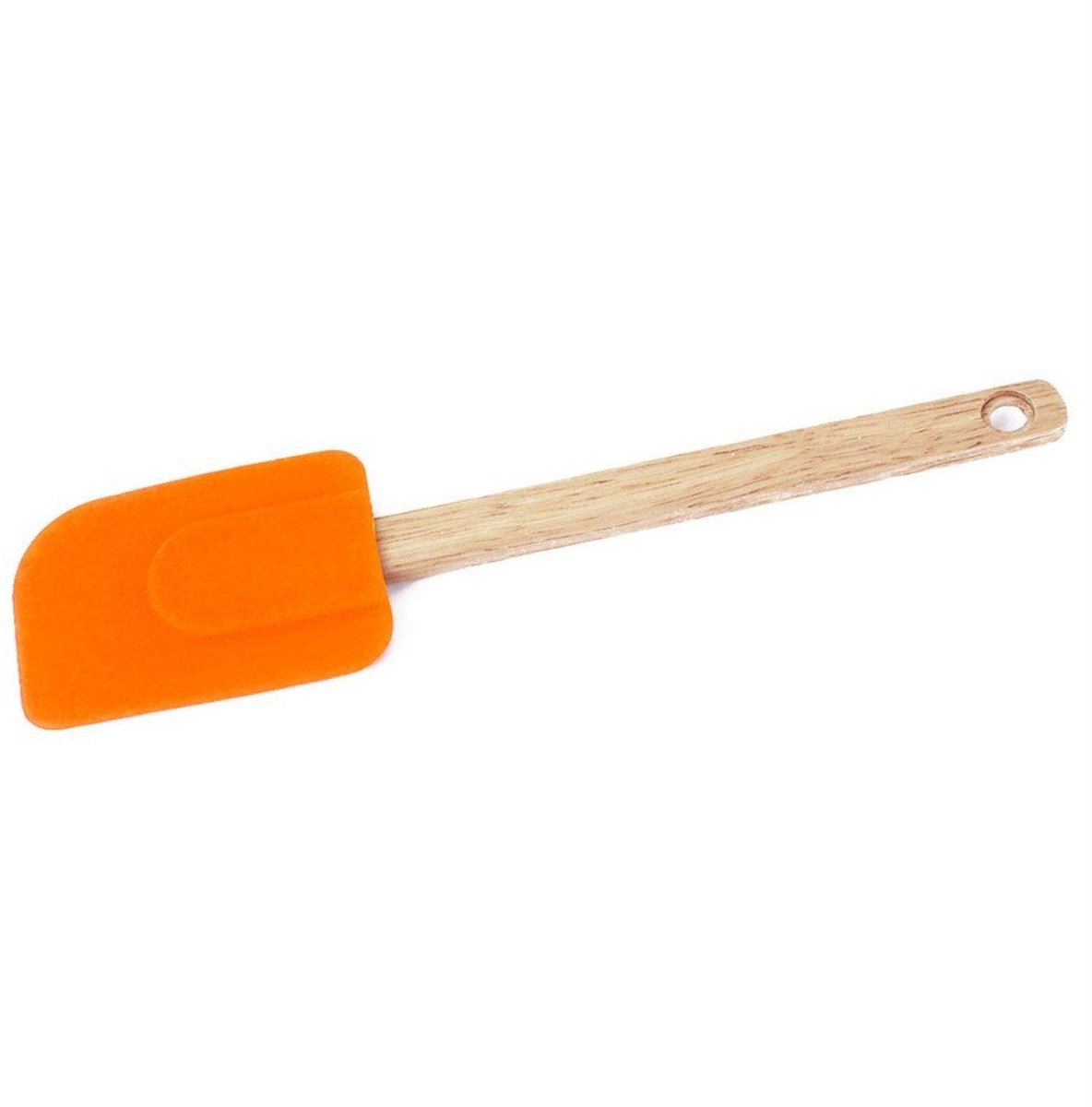 Orion Serie - Siliconen Kookspatel - 26,5 cm - Hittebestendig - Houten Handgreep