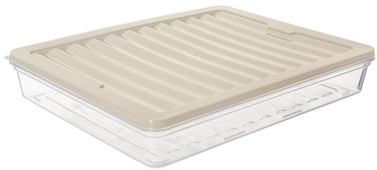 Orion Urovnejto - Conteneur alimentaire - 2L - Avec couvercle inclus - Adapté au micro-ondes et au lave-vaisselle