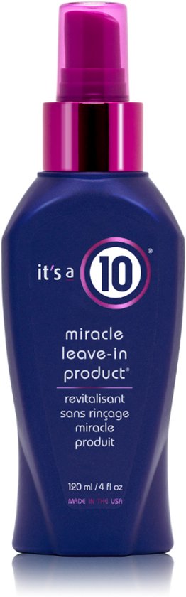 It's a 10 Miracle leave-in product 120ml