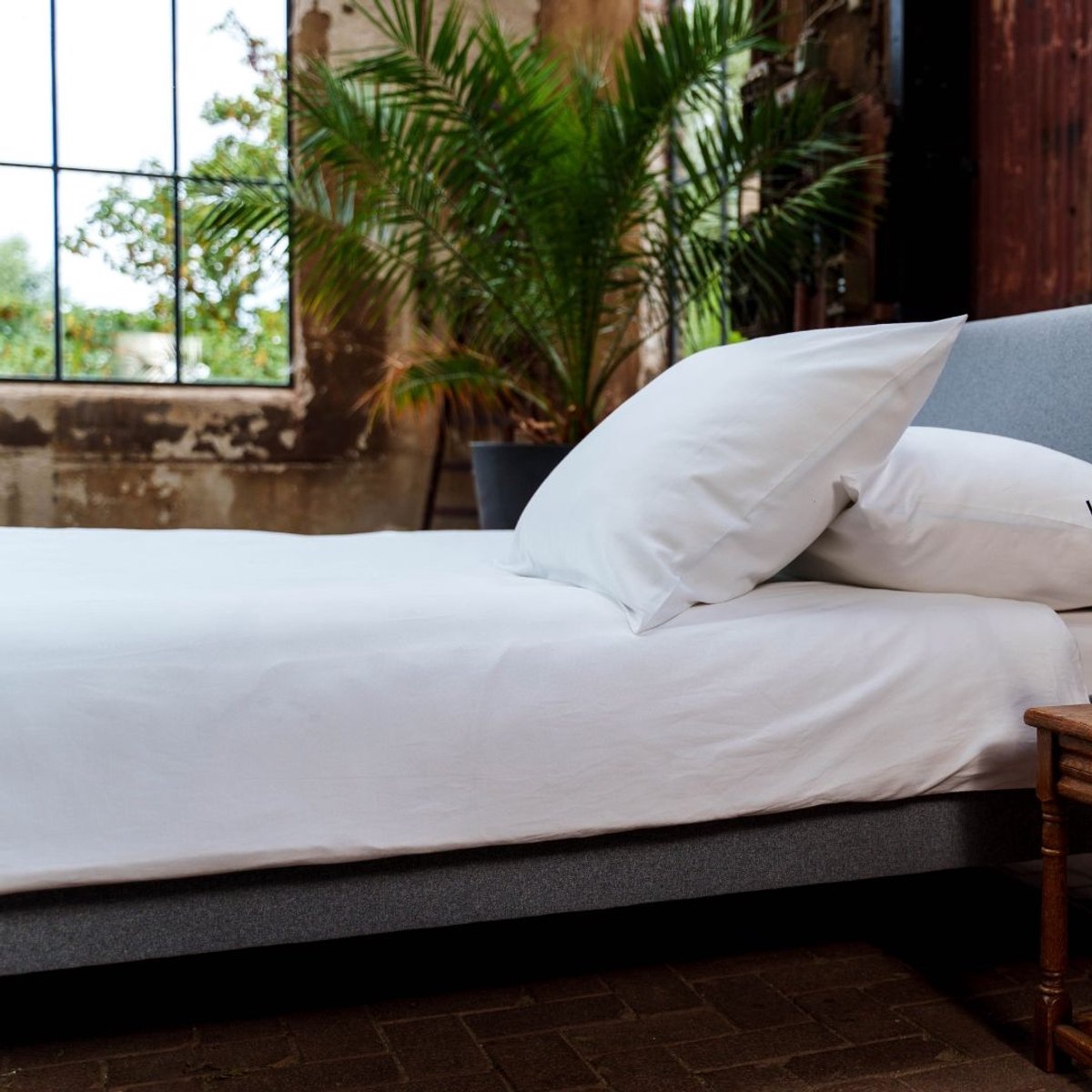 kayori Senju Dekbedovertrek Katoensatijn - 240x200-220 + 2 slopen - Lits-jumeaux - 300TC Premium Hotelkwaliteit - Wit