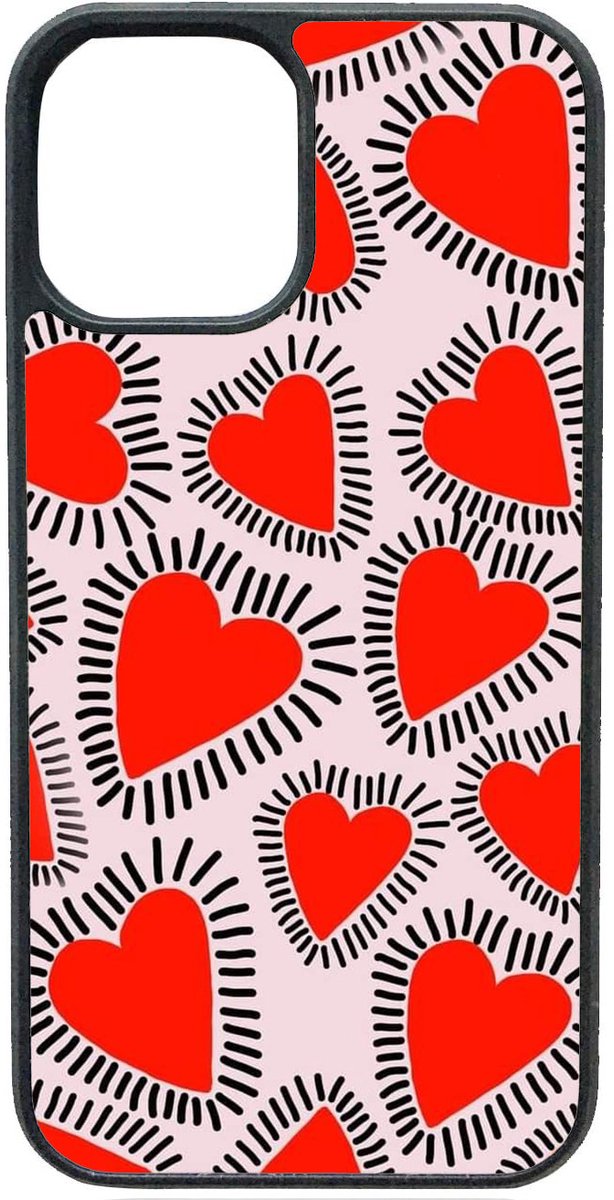 Telefoonhoesje - GROOFY HEART - Iphone 14 Plus