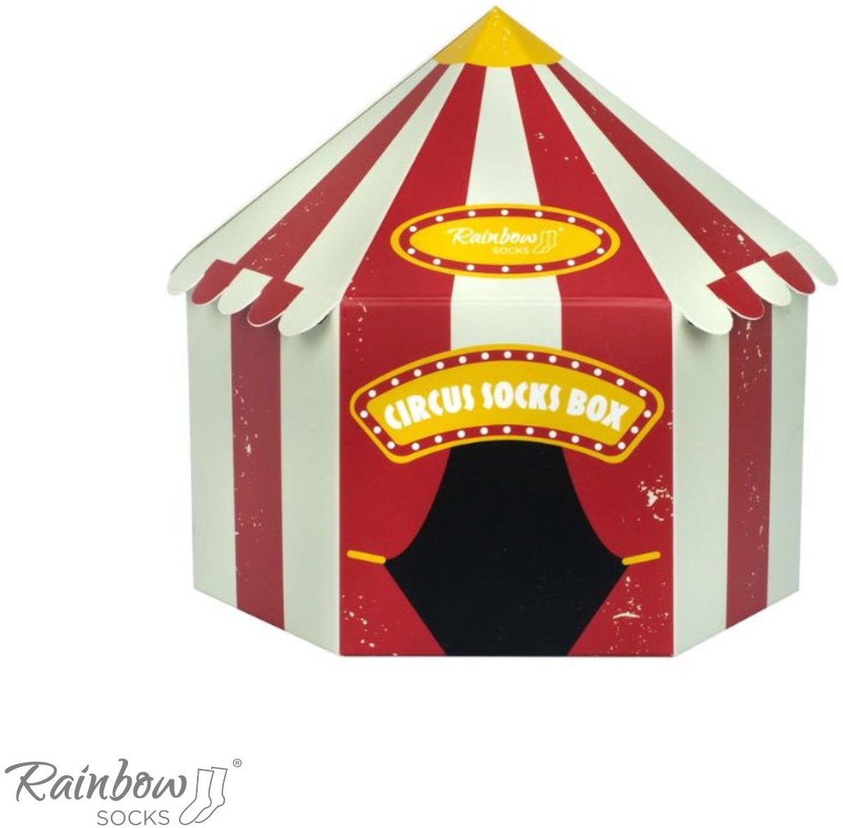 Rainbow Socks - Circus Sokken - EU 36-40 - kleurrijke motieven - OEKO-TEX