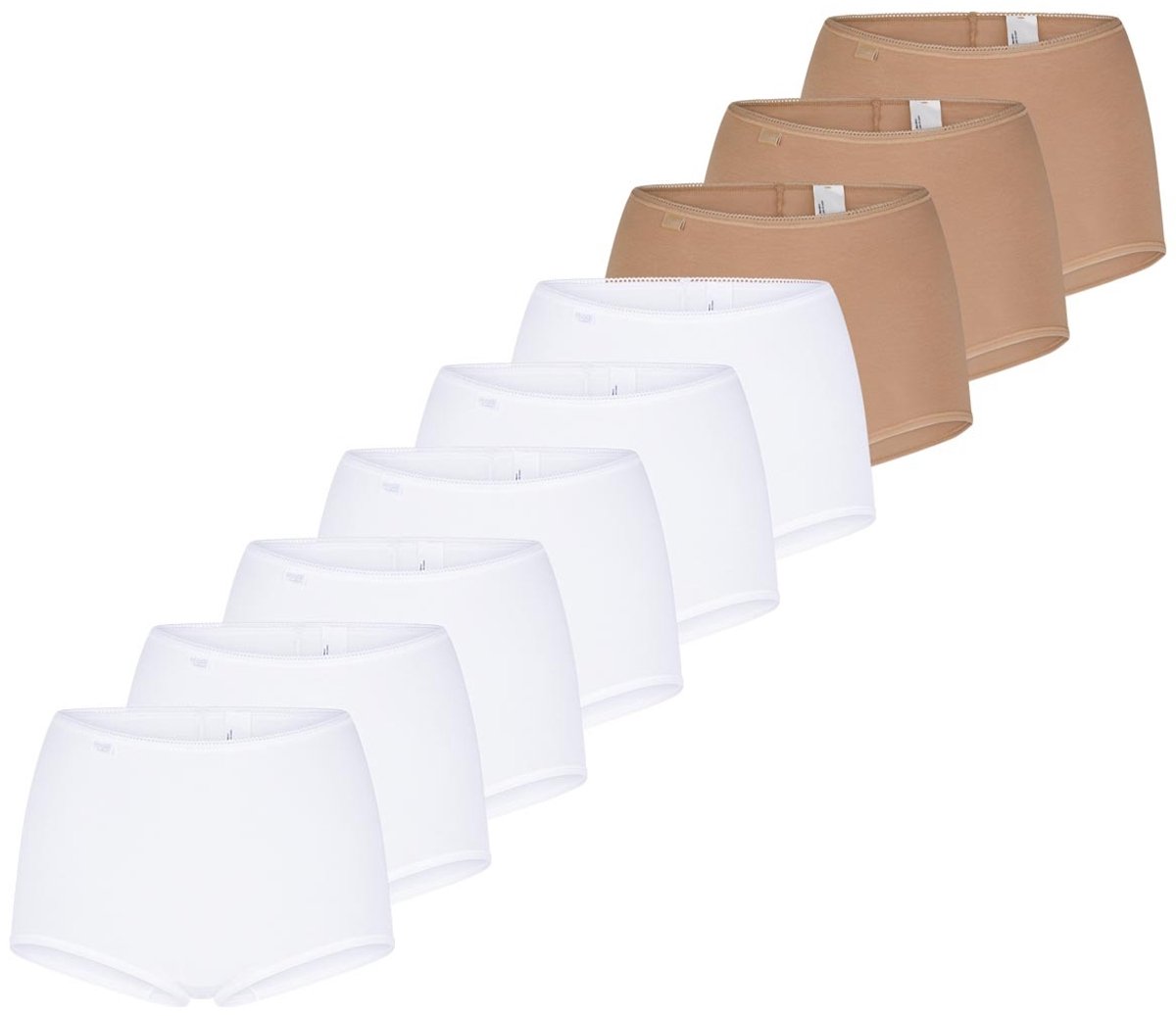 sloggi Dames maxi slip 9 pack 24/7 Cotton