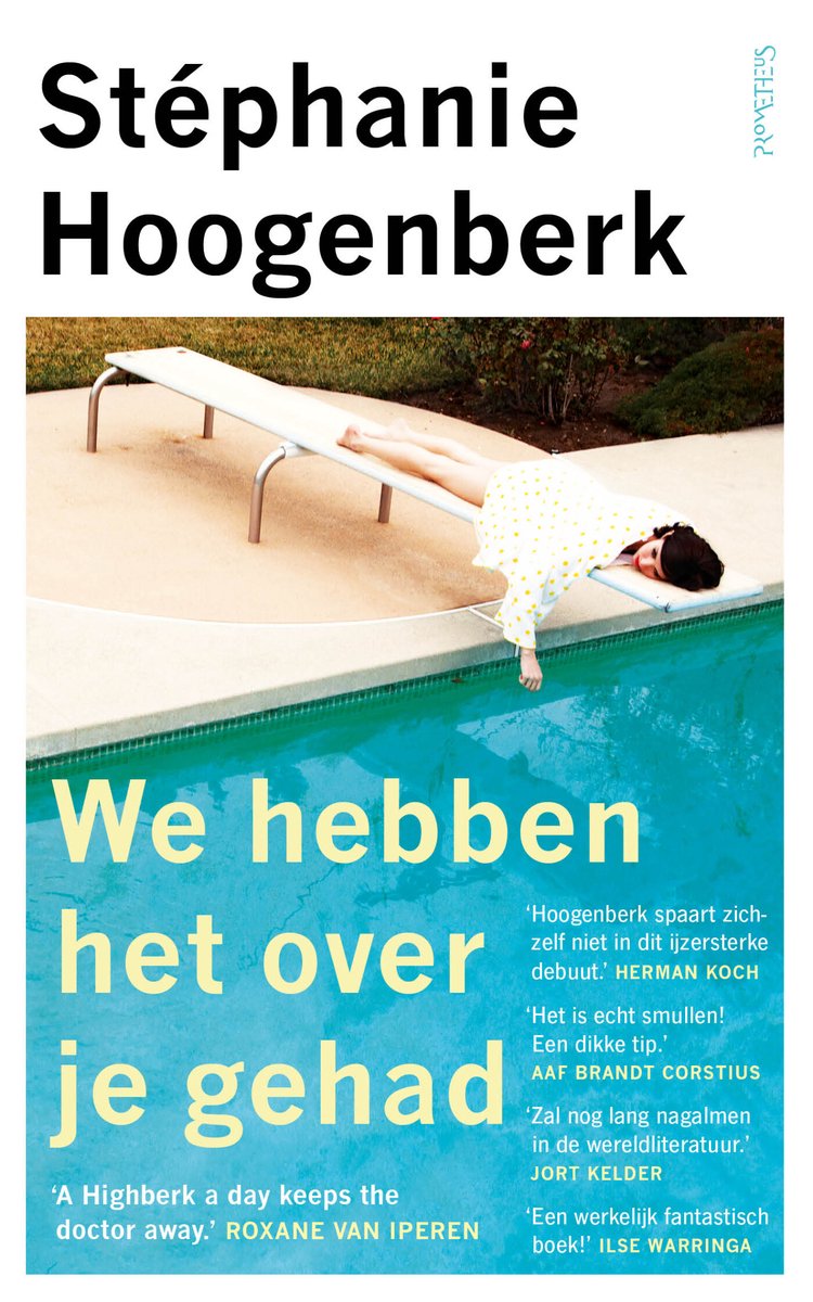 Omslag van We hebben het over je gehad