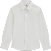 WE Fashion Jongens easy-care regular fit overhemd