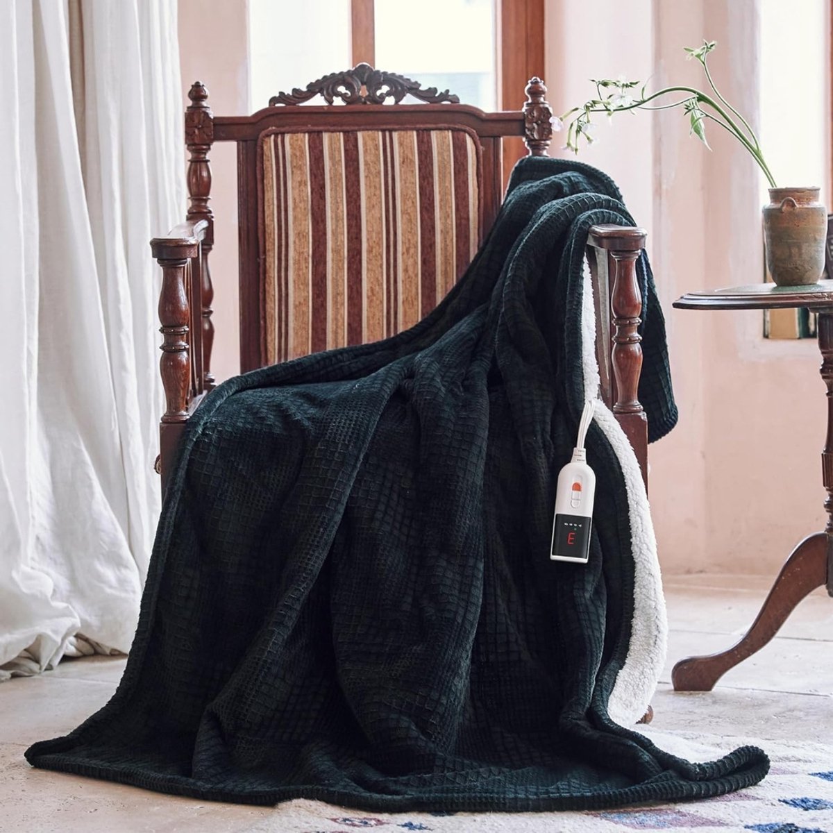 Elektrische Deken 130x180 cm met 9 Warmtestanden - afbeelding 3