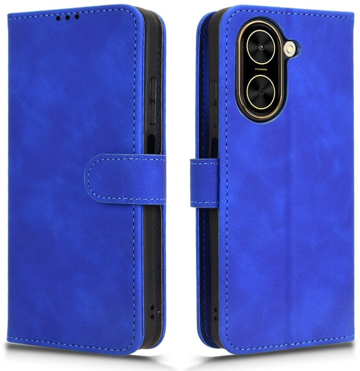 Coverup Hoesje - Geschikt voor Xiaomi Redmi A5 (173mm) Hoesje - Coverup Book Case - Blauw
