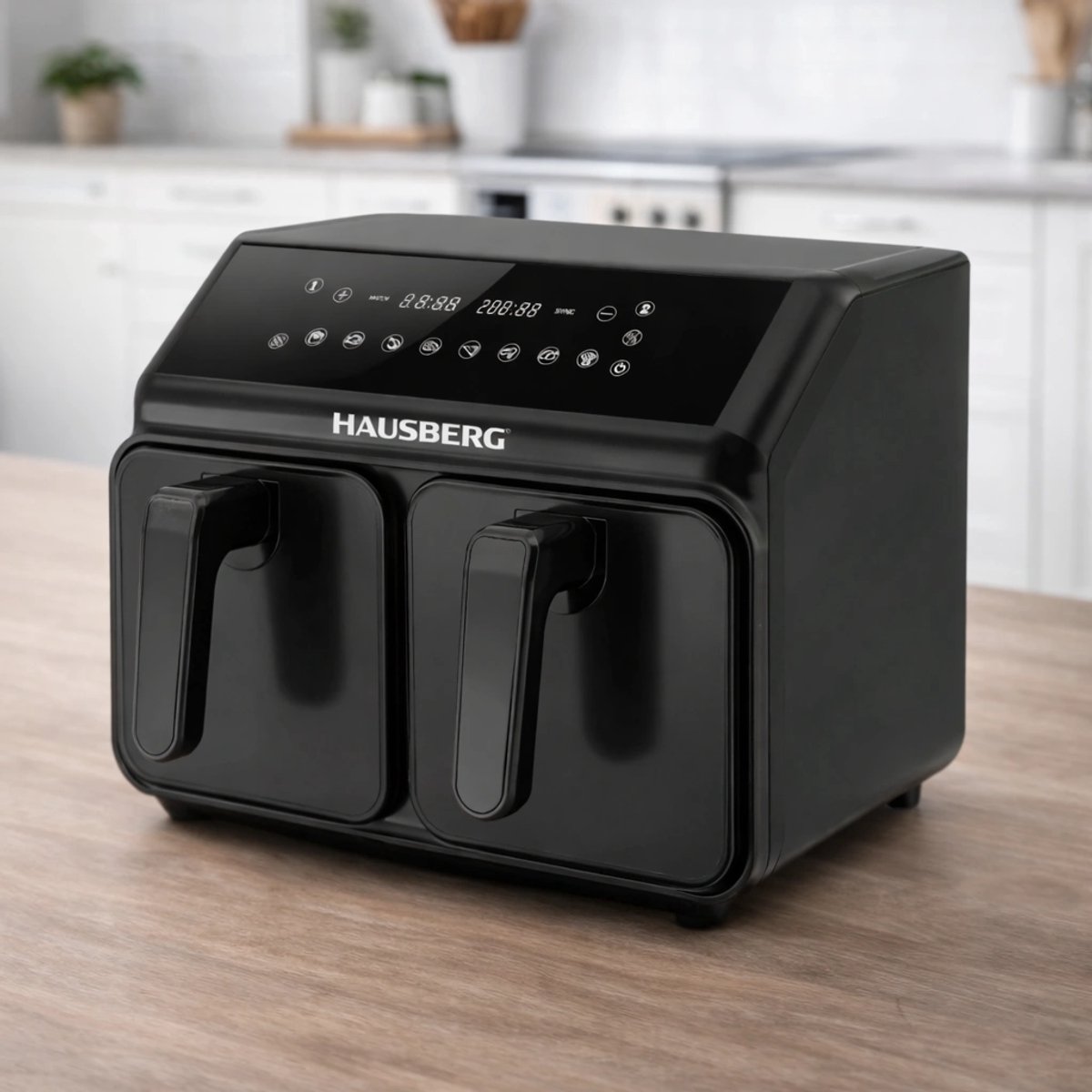 Hausberg HB-2375 Airfryer met Dubbele Mand 8,4 L - afbeelding 2