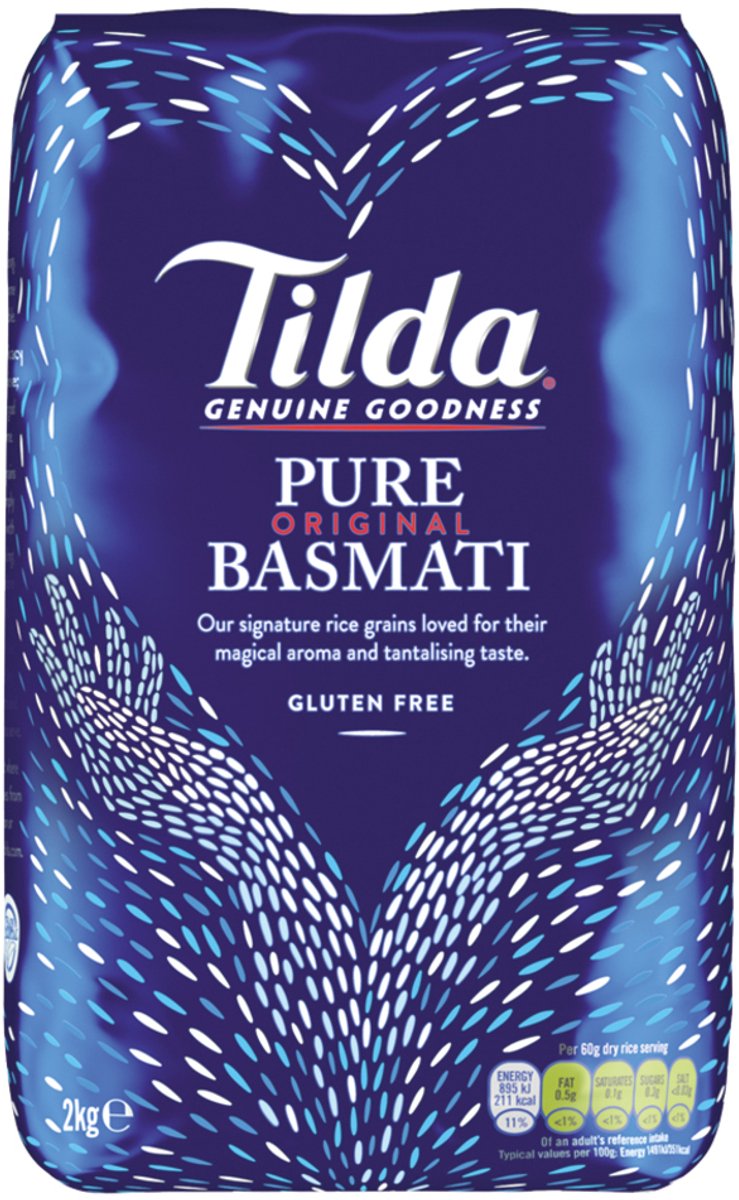 Tilda Basmatirijst 4 x 2 kg