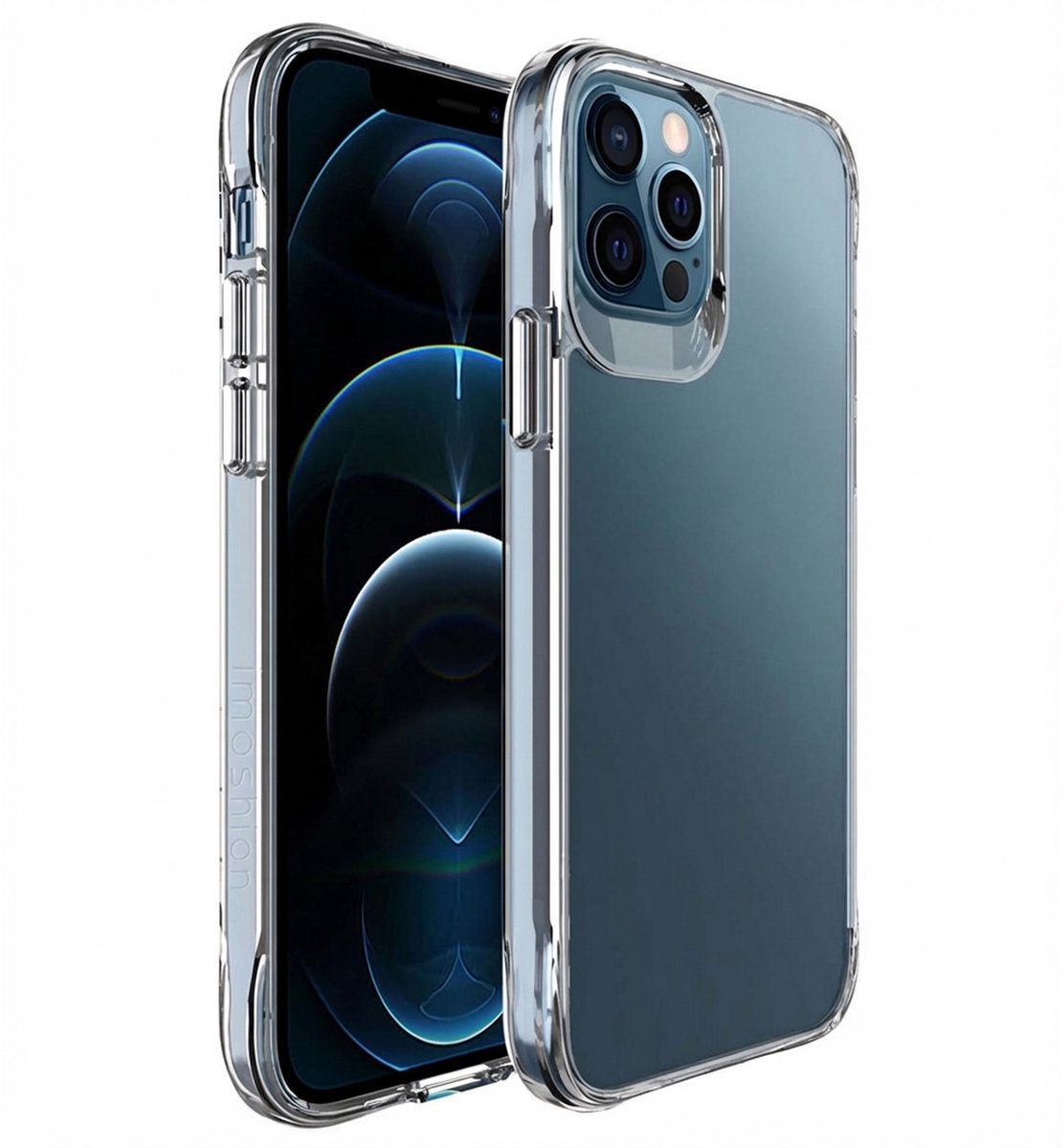 imoshion Hoesje - Geschikt voor Apple iPhone 12 Pro / 12 - Case - Transparant