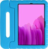 Hoes Geschikt voor Samsung Galaxy Tab A7 Hoes Kinder Hoesje Kids Case Shockproof Cover - Hoesje Geschikt voor Samsung Tab A7 Hoesje Kidscase - Blauw