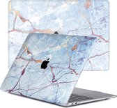 Lunso - cover hoes - MacBook Pro 13 inch (2016-2019) - Marble Zelda