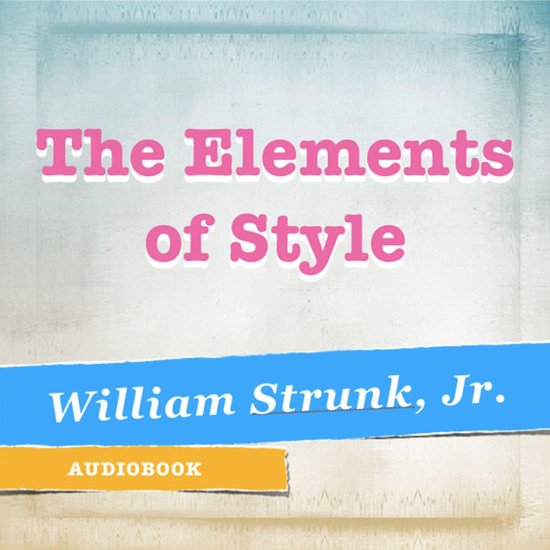The Elements of Style - cover