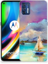 GSM Hoesje Motorola Moto G9 Plus Back Case TPU Siliconen Hoesje Boot