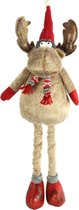 Countryfield Kerstfiguur Moose Rudi 15 X 65 Cm Pluche Beige