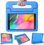 Hoes geschikt voor Samsung Galaxy Tab A 10.1 (2016/2018) - Schokbestendige case met handvat - Blauw
