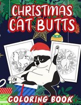 Christmas Cat Butts Coloring Book