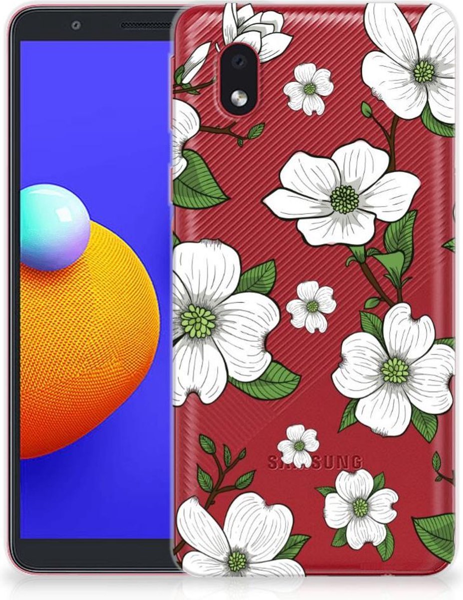 Samsung Galaxy A01 Core TPU Case Dogwood Flowers