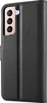 Shieldcase Samsung Galaxy S21 Plus wallet bookcase - zwart