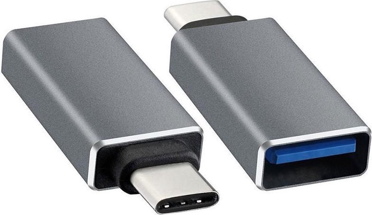 EFORYOU USB-C naar USB-A adapter voor iPhone 15 / Macbook & iPad Pro / Air & Samsung Galaxy e.d.