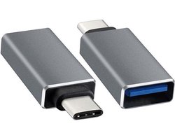 EFORYOU USB-C naar USB-A adapter voor iPhone 15 / 16 / Macbook & iPad Pro / Air & Samsung Galaxy e.d.