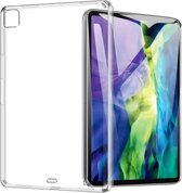 Geschikt voor iPad Pro 12.9 (2020 / 2021) back cover TPU hoes transparant