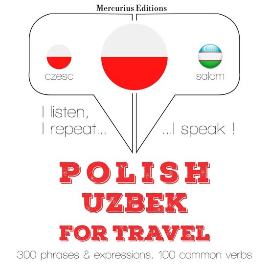 Polski - uzbecki: W przypadku podróży - cover
