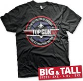 TOP GUN - T-Shirt Big & Tall - Fighter Weapons School (4XL)