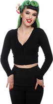 Collectif Kimberley 50's Cardigan Zwart