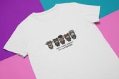 Jojo's Bizarre Adventure Stardust Crusaders Pixel Art | Polnareff Kakyoin Avdol Jojo | Kawaii Anime Manga Merchandise | Unisex Wit Maat M