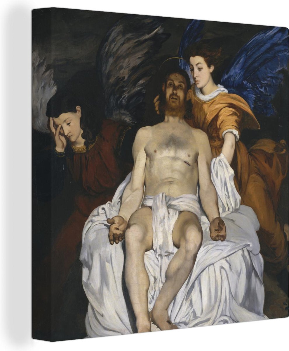 Christ mort aux anges - Edouard Manet toile 2cm 20x20 cm - petit - Tirage  photo sur... | bol
