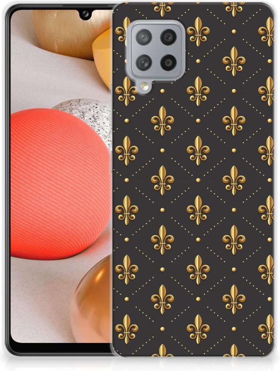 Samsung Galaxy A42 TPU bumper Franse Lelie