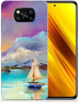 GSM Hoesje Xiaomi Poco X3 | Poco X3 Pro Back Case TPU Siliconen Hoesje Boot