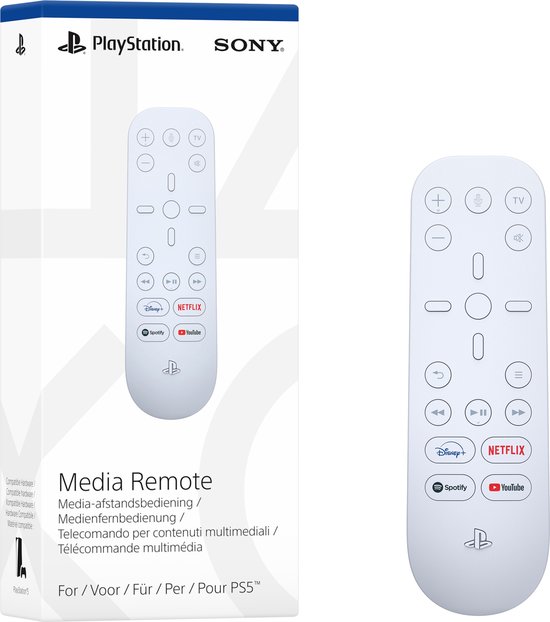 Sony PS5 Media afstandsbediening - Sony Playstation