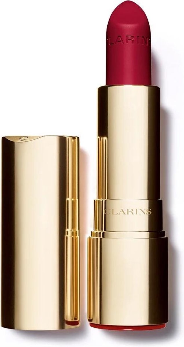 Goedkoopste Clarins Joli Rouge Velvet Lipstick - Lippenstift - 754V Deep Red